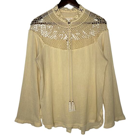 Free People On the Island Top Size Large - Picture 2 of 5